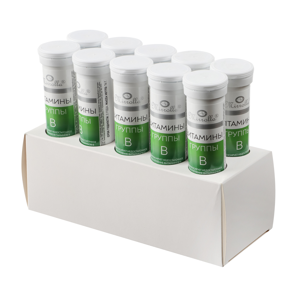 БАД к пище Витамины группы B, шипучие таблетки, 20шт, арт.№ 015-235