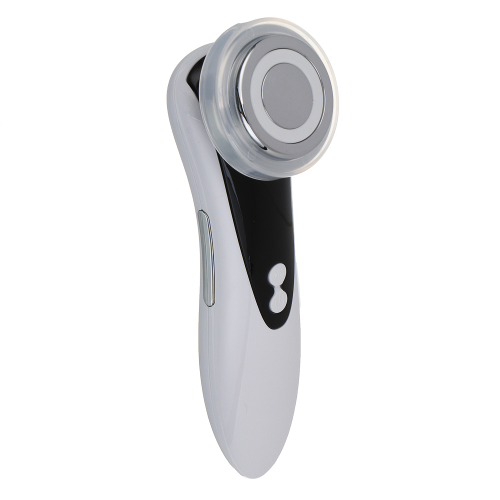 LEBEN Массажер для лица микротоковый 4 в 1, фототерапия, подтяжка кожи, 4 режима, 350мАч, белый, арт.№ 192-086