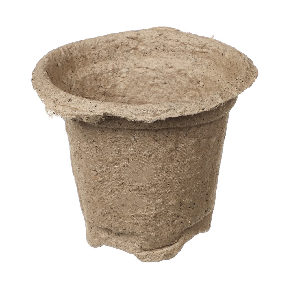 Горшки торфяные круглые с улучшенным дном 80*80 мм (уп.20 шт), арт.№ 165-034