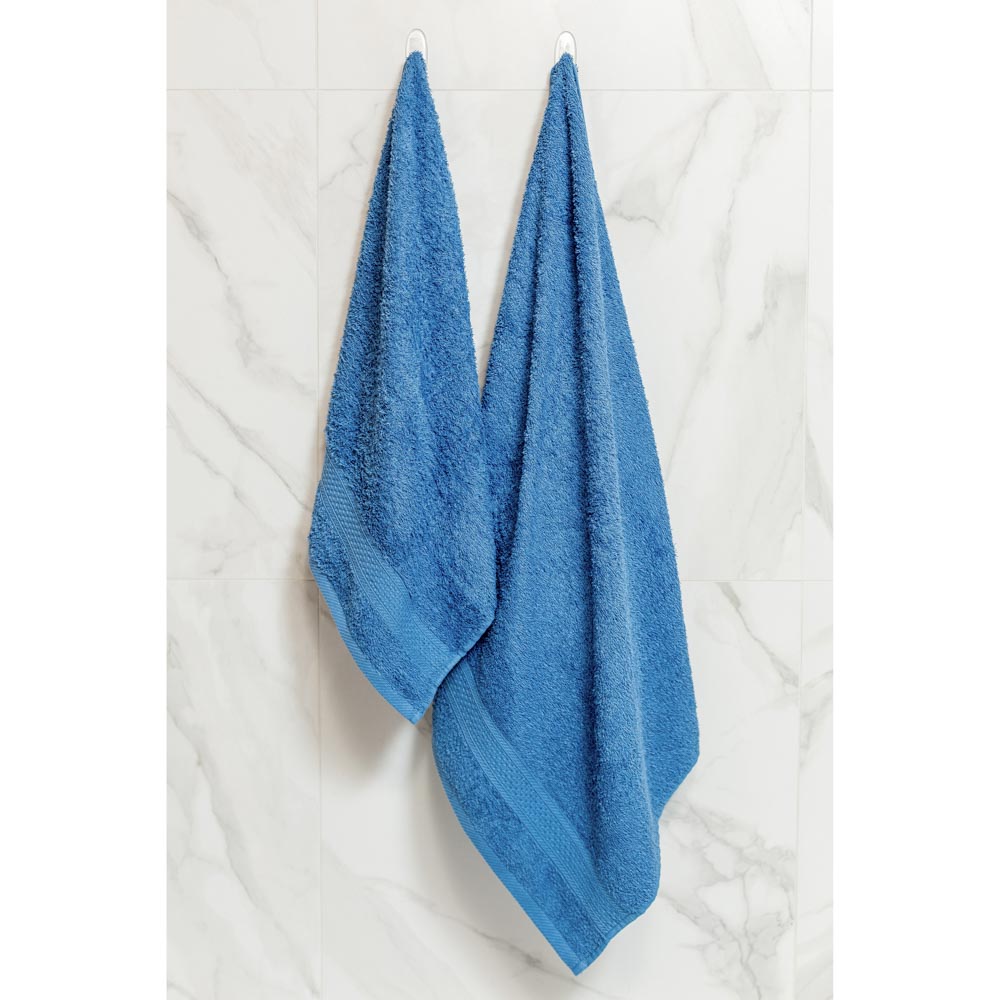 PROVANCE Наоми Полотенце махровое, 100% хлопок, 70х130см, 360гр/м, синий, арт.№ 484-933