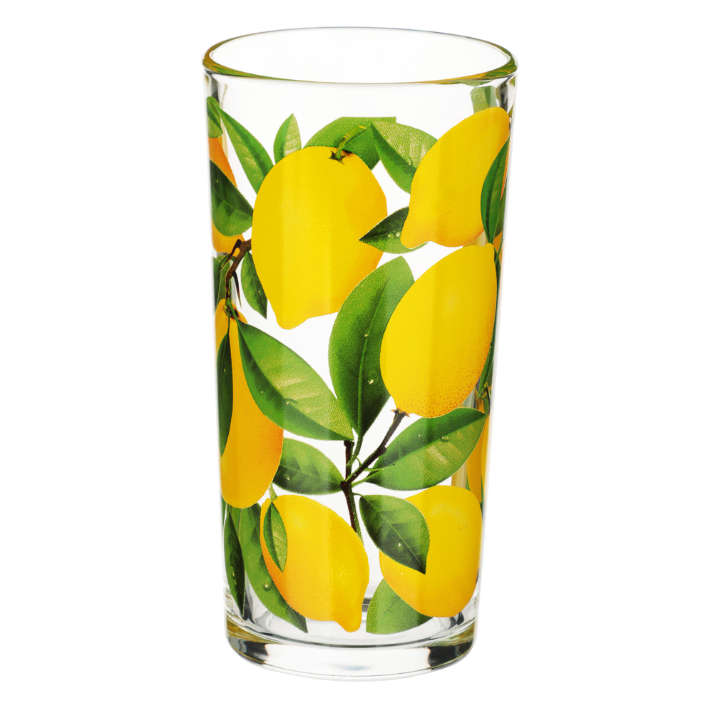 Стакан высокий 230мл, Лимоны, стекло, арт.№ 878-561