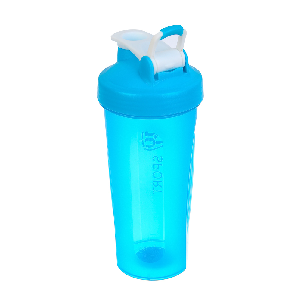 Шейкер спортивный тм BY SPORT, 600мл, 22х10см, РР, нерж.сталь, арт.№ 088-137