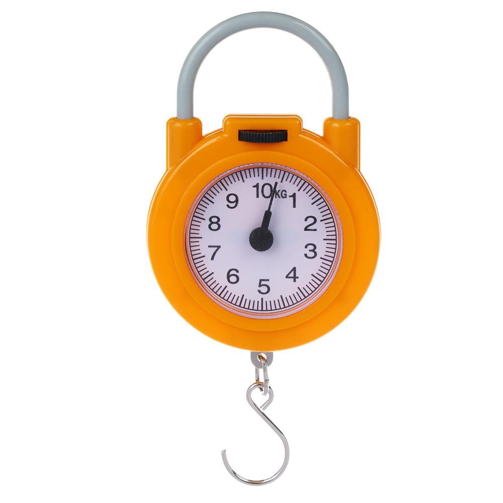 Безмен механический круглый тм VETTA, нагрузка до 10 кг, пластик, арт.№ 487-061