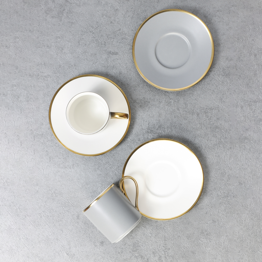 MILLIMI Магма микс Набор чайный 12 пр., 250мл, 14,5см, фарфор, арт.№ 802-495