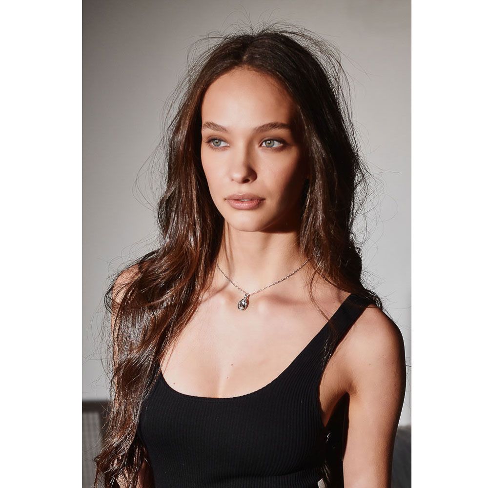 BERIOTTI Набор бижутерии 6 пр.: цепочка и 5 подвесок, биж.сплав, 4 дизайна, арт.№ 316-363