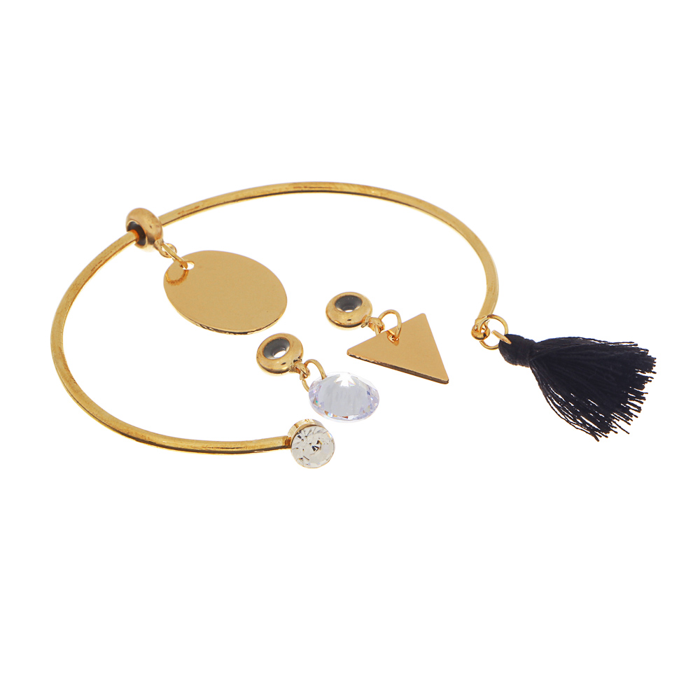 BERIOTTI Набор бижутерии 4 пр.: браслет и 3 подвески, биж.сплав, 4 дизайна, арт.№ 316-364