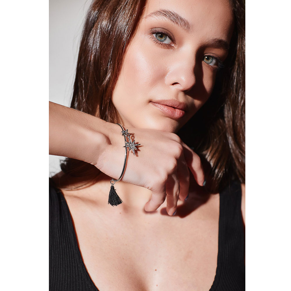 BERIOTTI Набор бижутерии 4 пр.: браслет и 3 подвески, биж.сплав, 4 дизайна, арт.№ 316-364