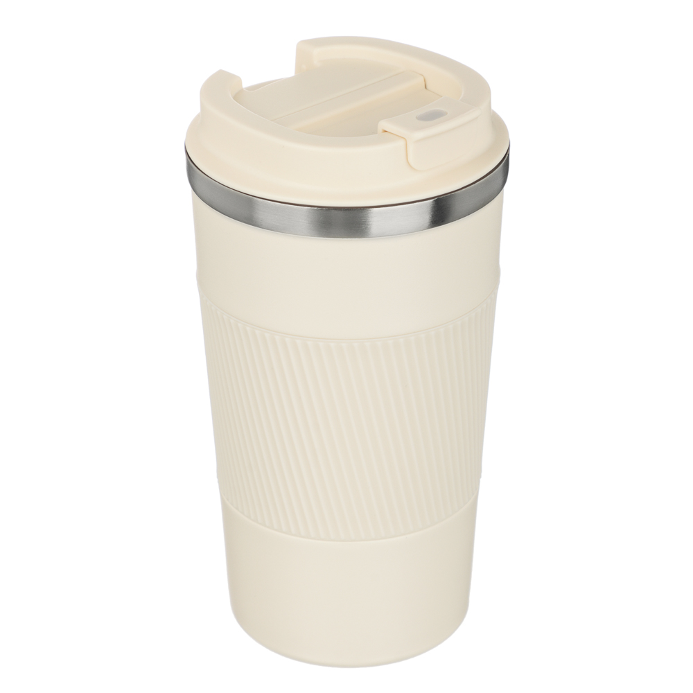 SATOSHI Кантри Термос-кружка 500мл, нерж.сталь, айвори, арт.№ 841-892