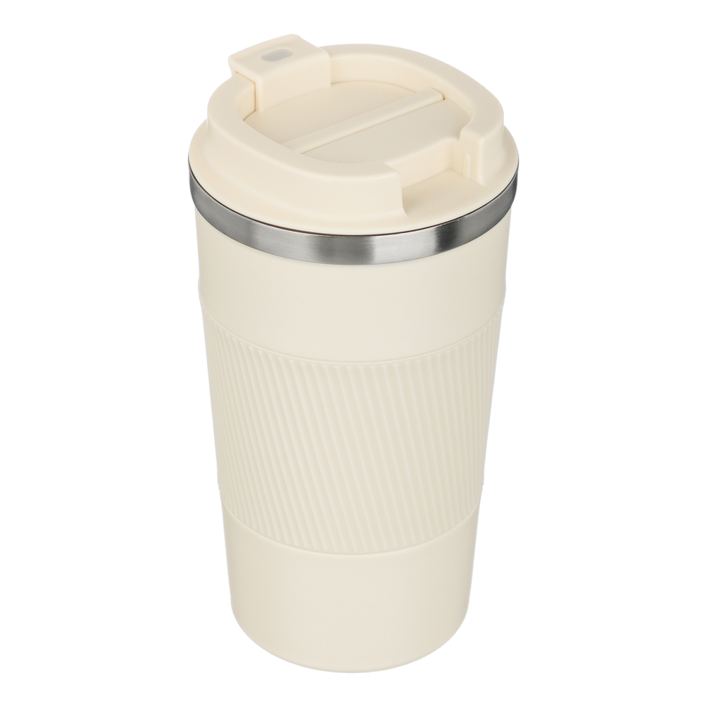 SATOSHI Кантри Термос-кружка 500мл, нерж.сталь, айвори, арт.№ 841-892