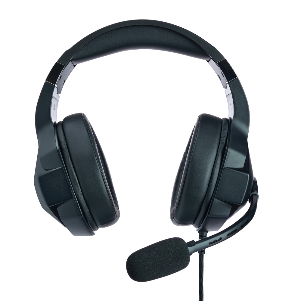 Наушники проводные с микрофоном игровые BY Topfhelm Type-C USB(A)3,2 м,VS7.1,Виброшок,настр. RGB, арт.№ 410-088