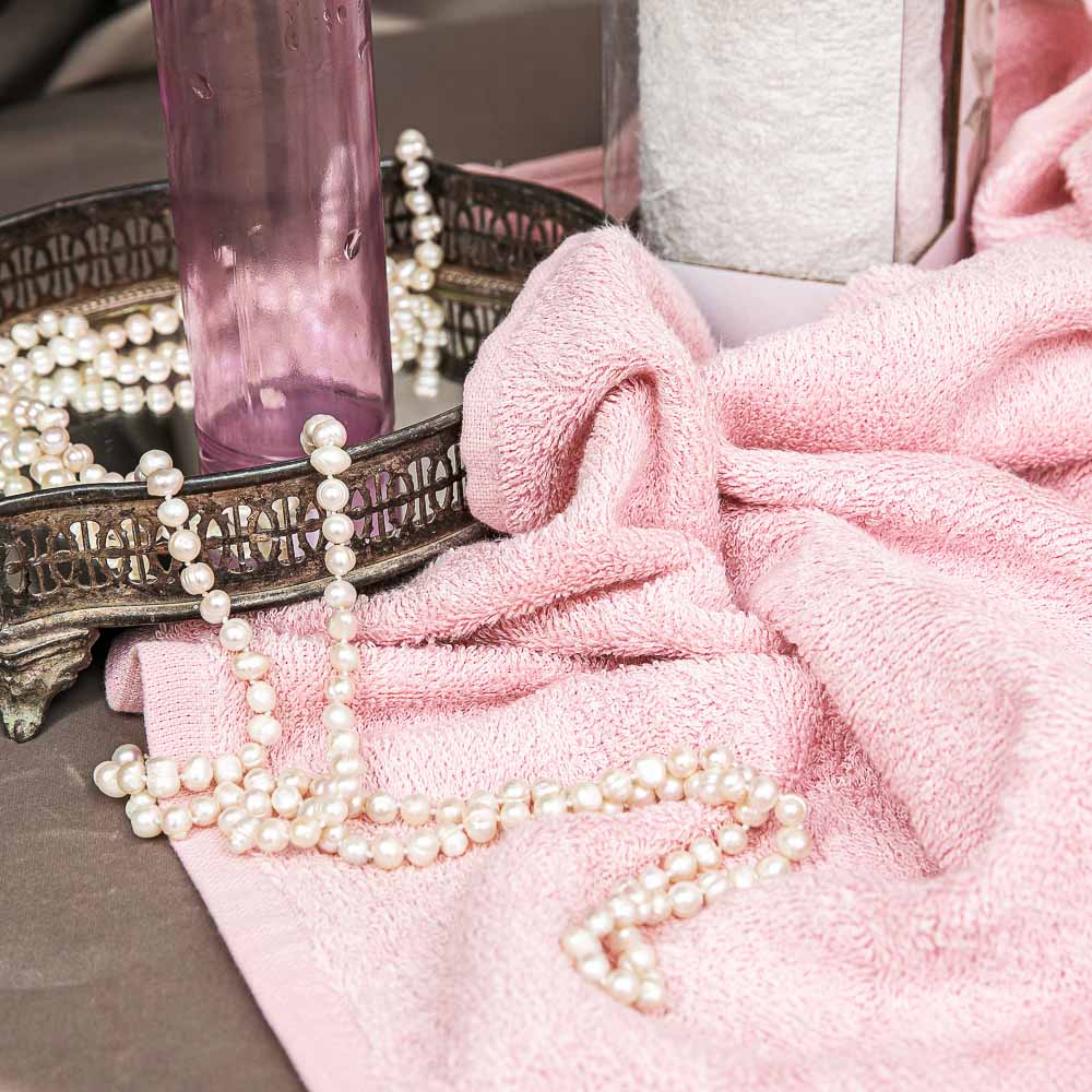 PROVANCE Полотенце махровое подарочное "Бамбук", 70% бамбук , 30% хлопок, 50х90см, 400гр/м, 2 цвета, арт.№ 420-010