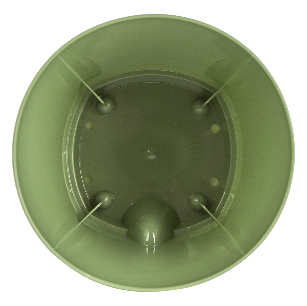 Горшок для цветов InGreen Amsterdam D110мм 0,65л с прикорневым поливом микс, арт.№ 164-329