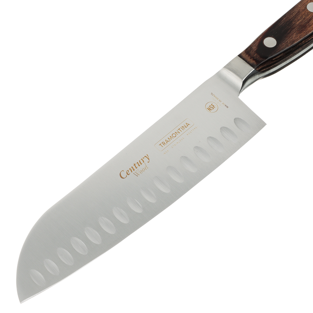 Tramontina Century Wood Нож кухонный сантоку 17.8см, 21542/197, арт.№ 871-023