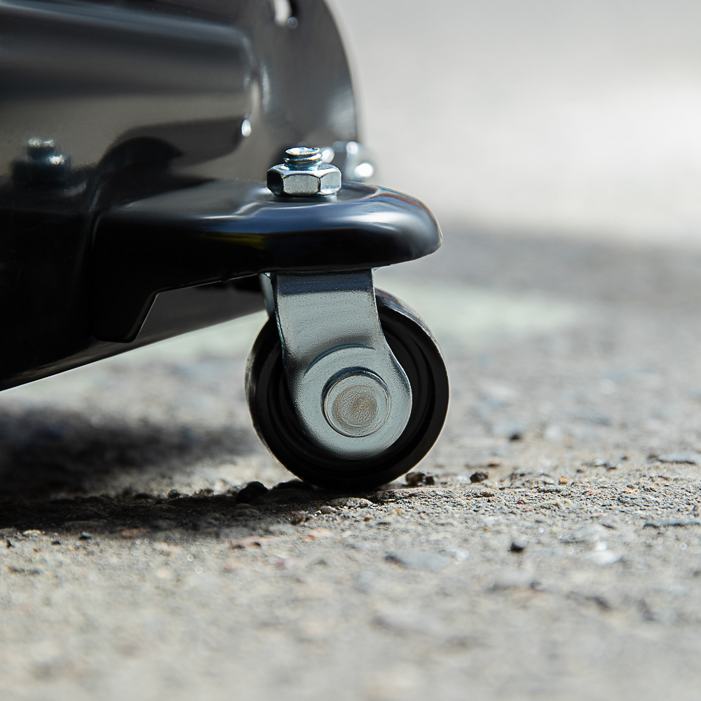 ЕРМАК Домкрат гидравлический подкатной 2 т, высота подъема 125-300мм, арт.№ 742-001