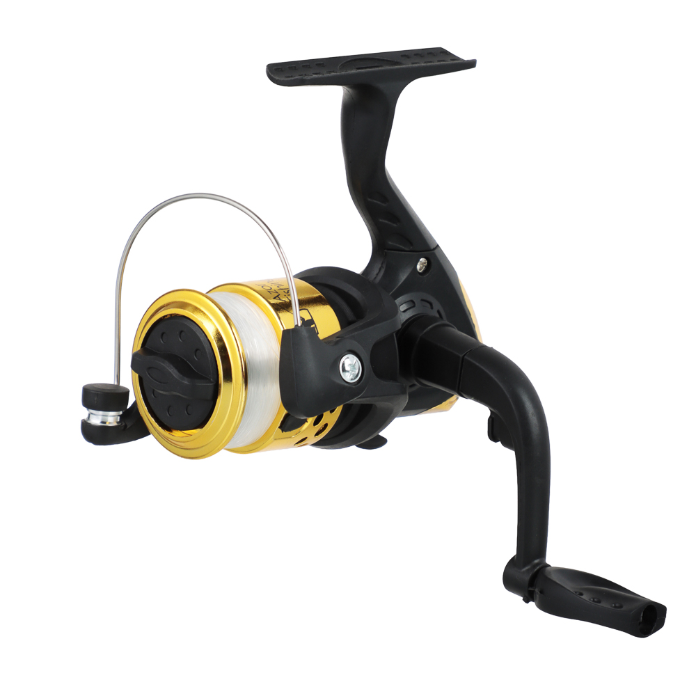 Катушка SY 200 тм AZOR FISHING, передний фрикцион, 1 п.п.,металл, пластик, с леской 0.25 мм, арт.№ 142-039