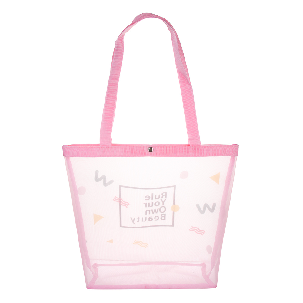 ЮL Айрис Сумка сетка пляжная, полиэстер, 40х35х10см, 3 цвета, СЗВЛ25-03, арт.№ 337-208