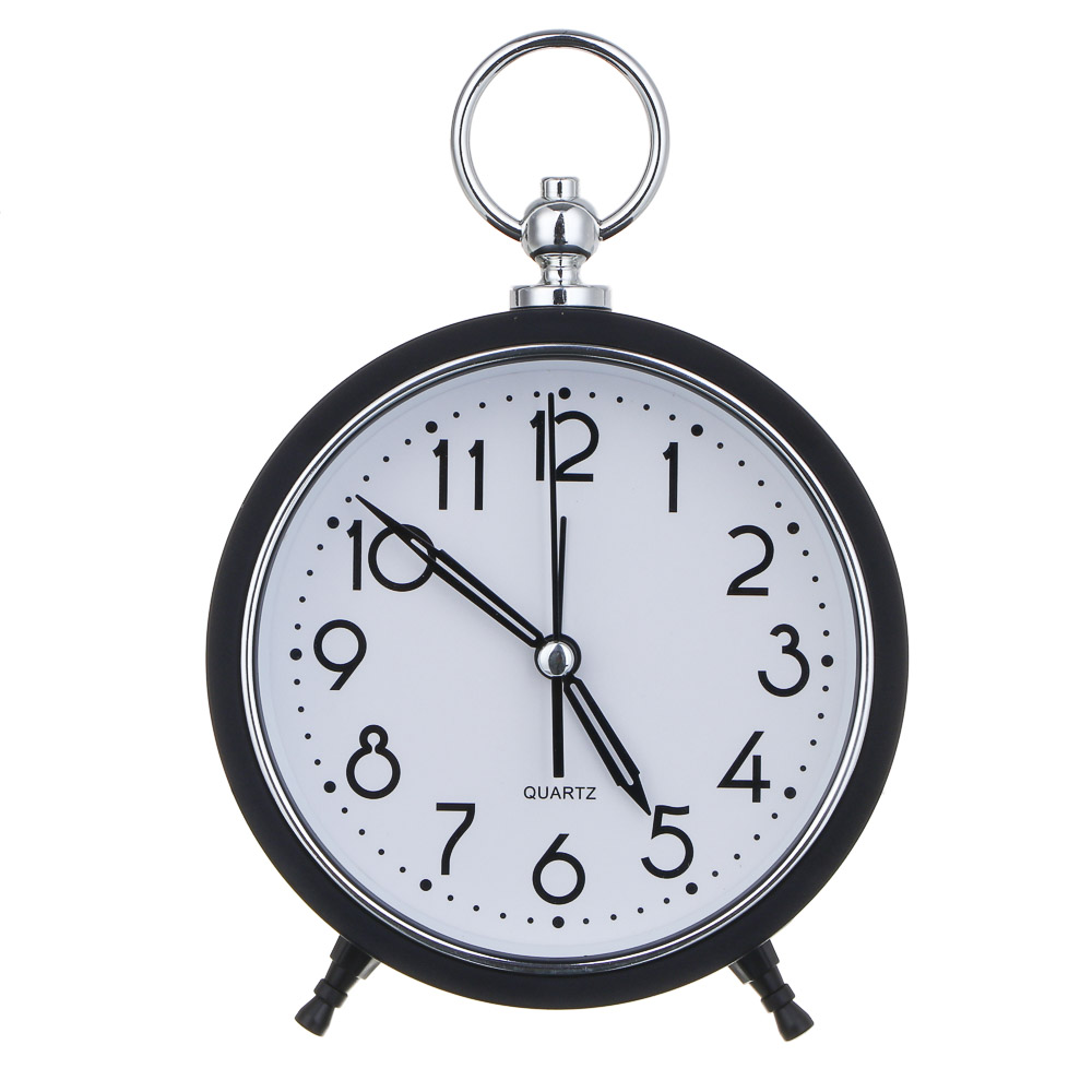 LADECOR CHRONO Будильник, 12x5x13 см, пластик, 1хАА, 2 цвета, арт.№ 529-319