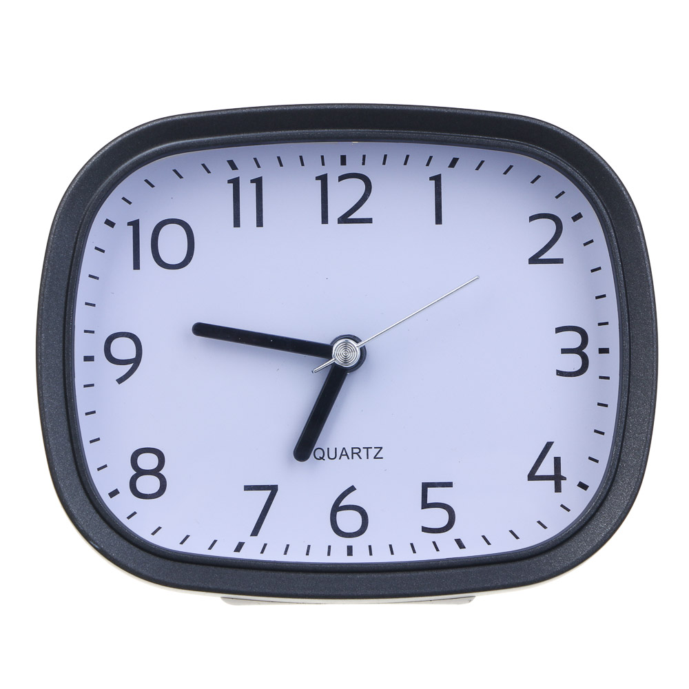 LADECOR CHRONO Будильник, 11x9x4,5 см, пластик, 1хАА, 2 дизайна, арт.№ 529-322