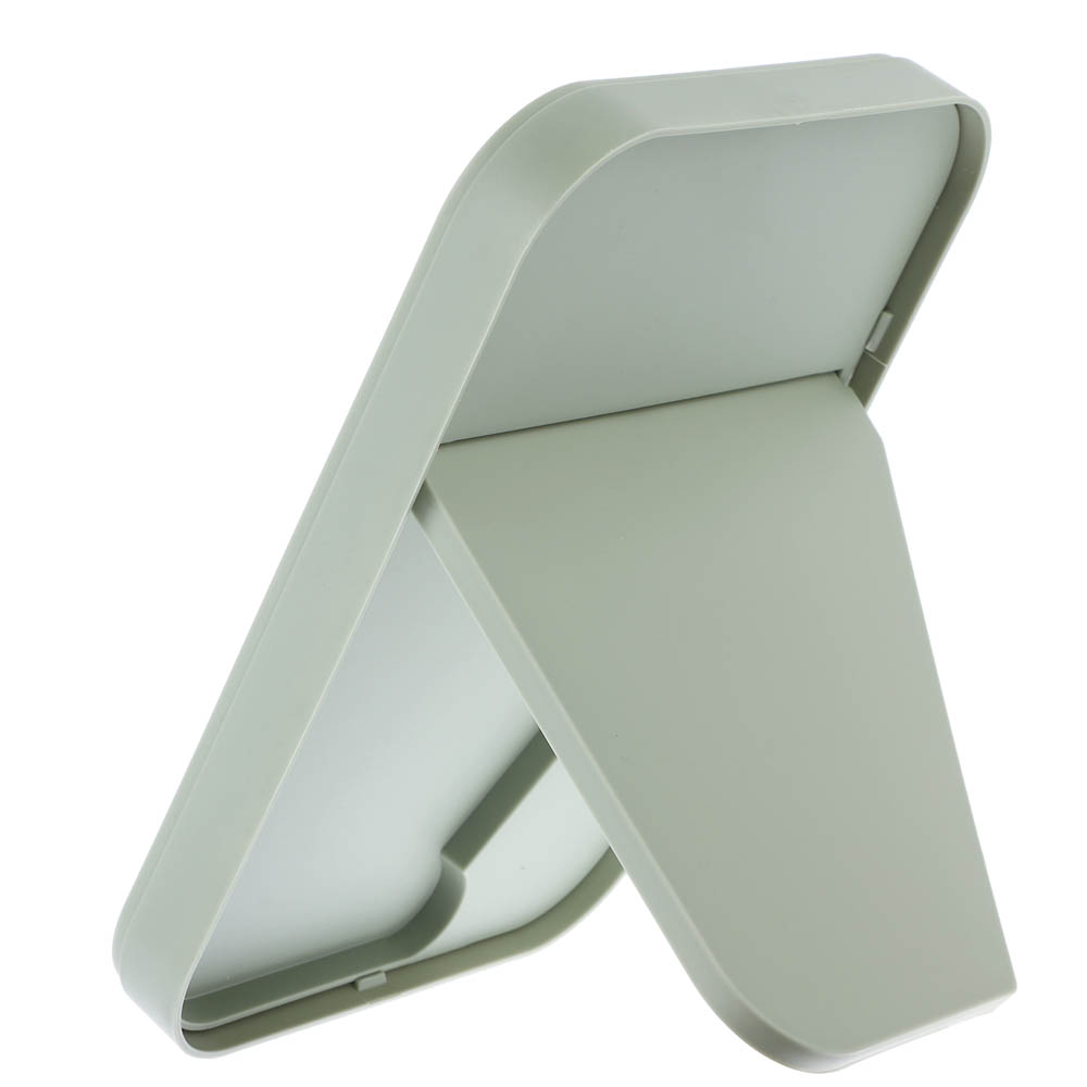 ЮНИLOOK Зеркало настольное, пластик, стекло, 13х18см, 4 цвета, ЗН19-1, арт.№ 347-087