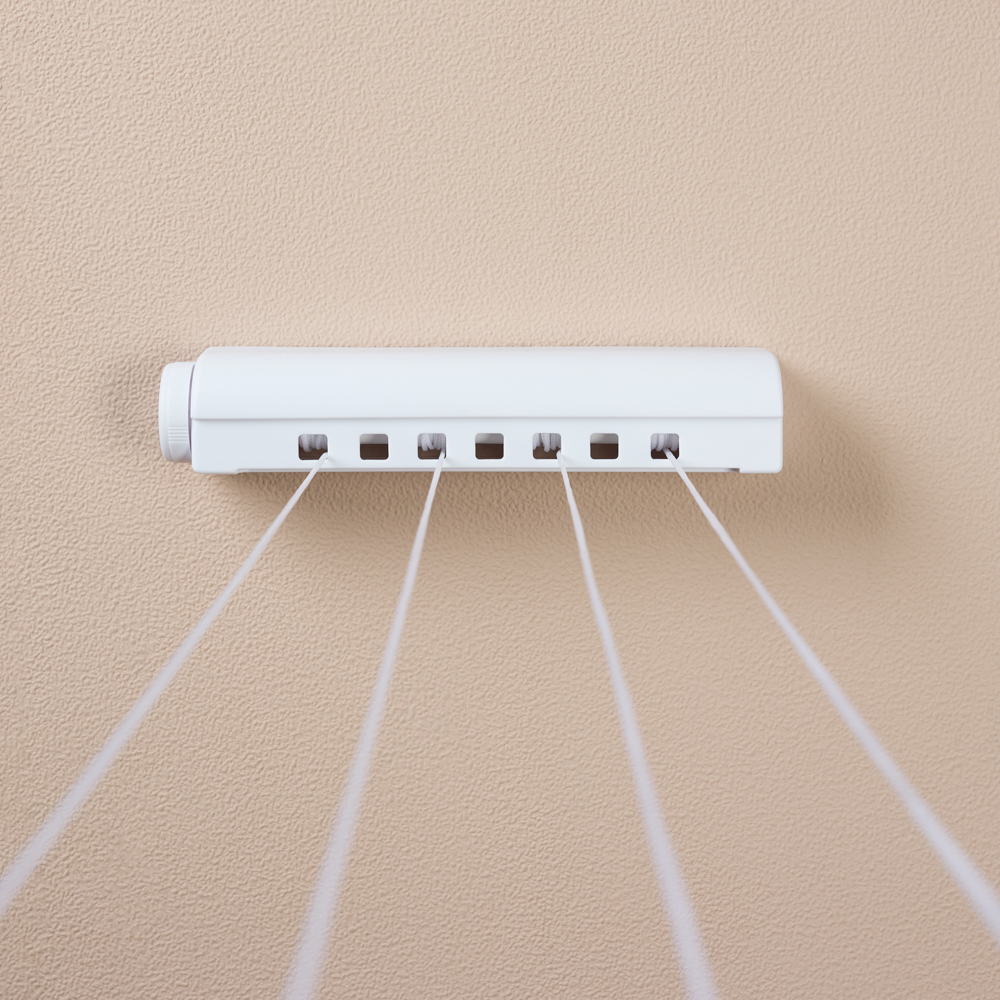 VETTA Сушилка для белья роторная 4 линии, 295х59х63мм, пластик, арт.№ 452-069