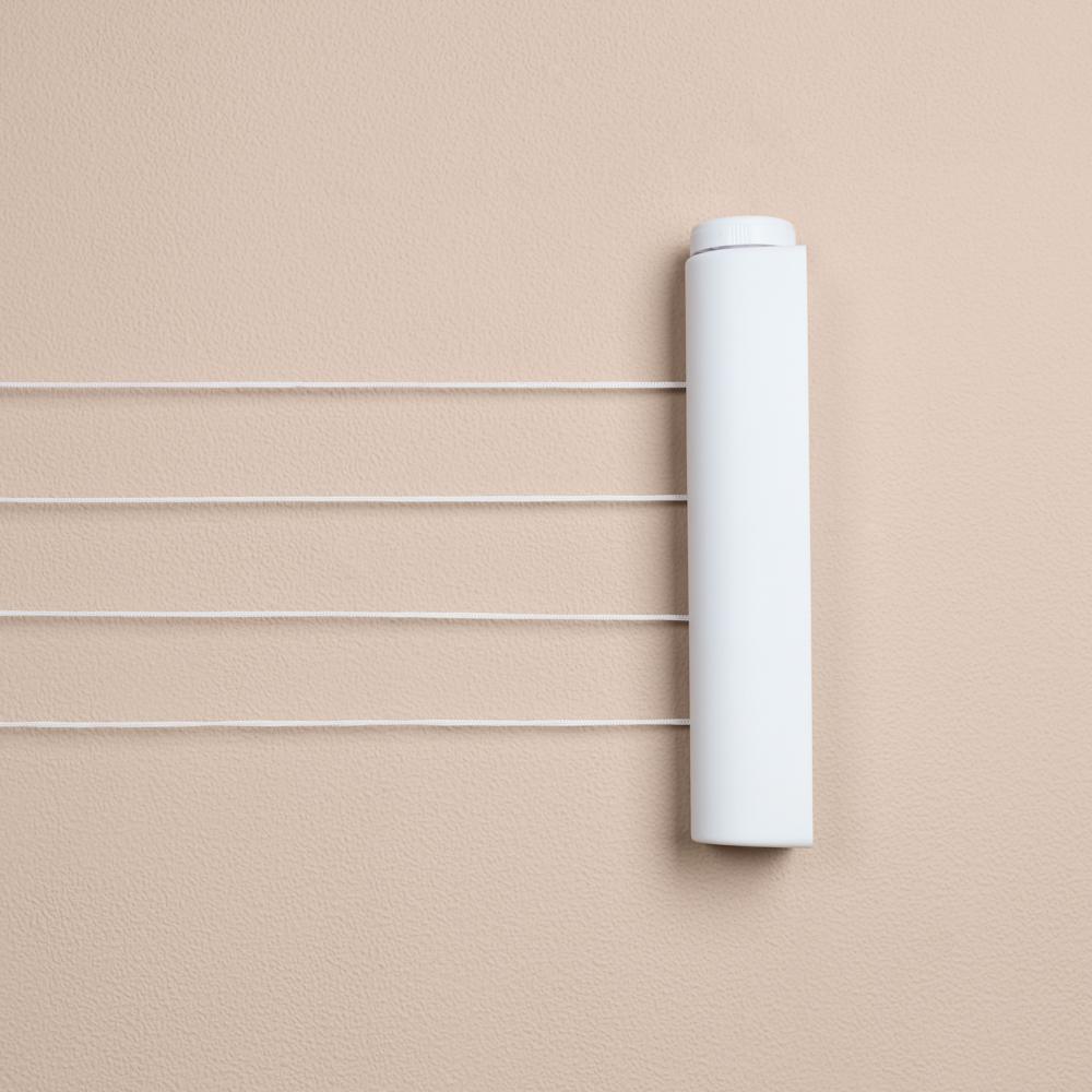 VETTA Сушилка для белья роторная 4 линии, 295х59х63мм, пластик, арт.№ 452-069