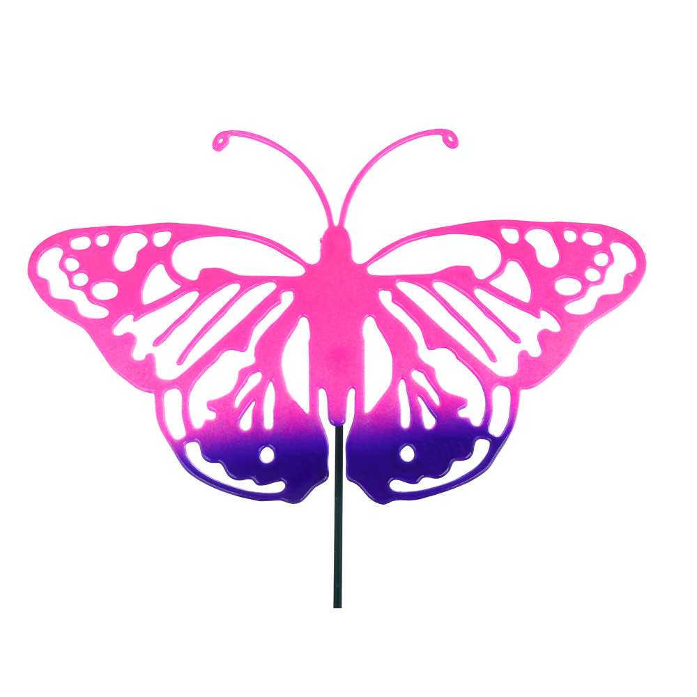 INBLOOM Фигурка на стержне Бабочка 60см, металл, пластик, арт.№ 153-177