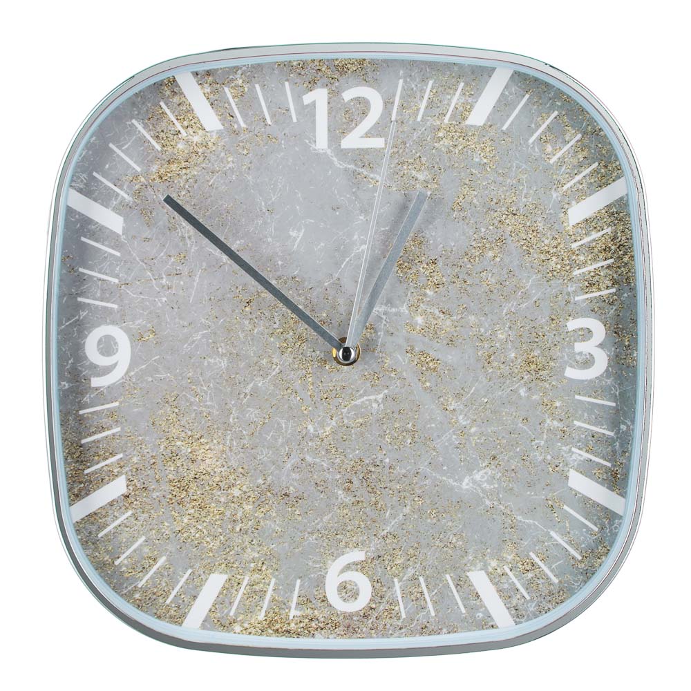 LADECOR CHRONO Часы настенные, 29,1х29,1х4,1см, пластик, 3 цвета, арт.№ 581-863