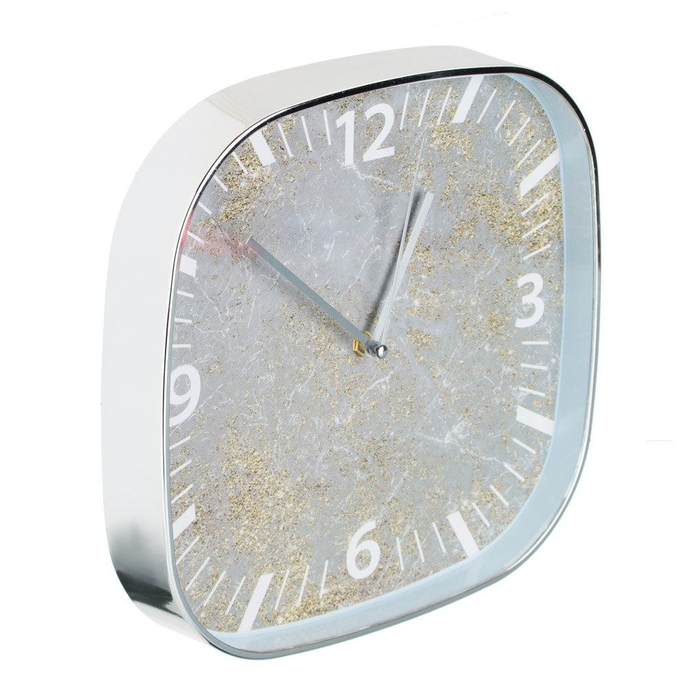 LADECOR CHRONO Часы настенные, 29,1х29,1х4,1см, пластик, 3 цвета, арт.№ 581-863