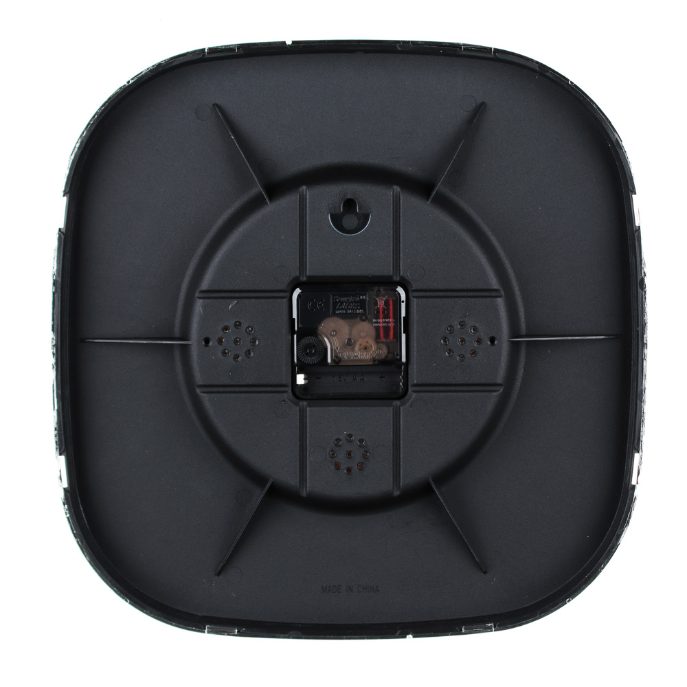 LADECOR CHRONO Часы настенные, 29,1х29,1х4,1см, пластик, 3 цвета, арт.№ 581-863