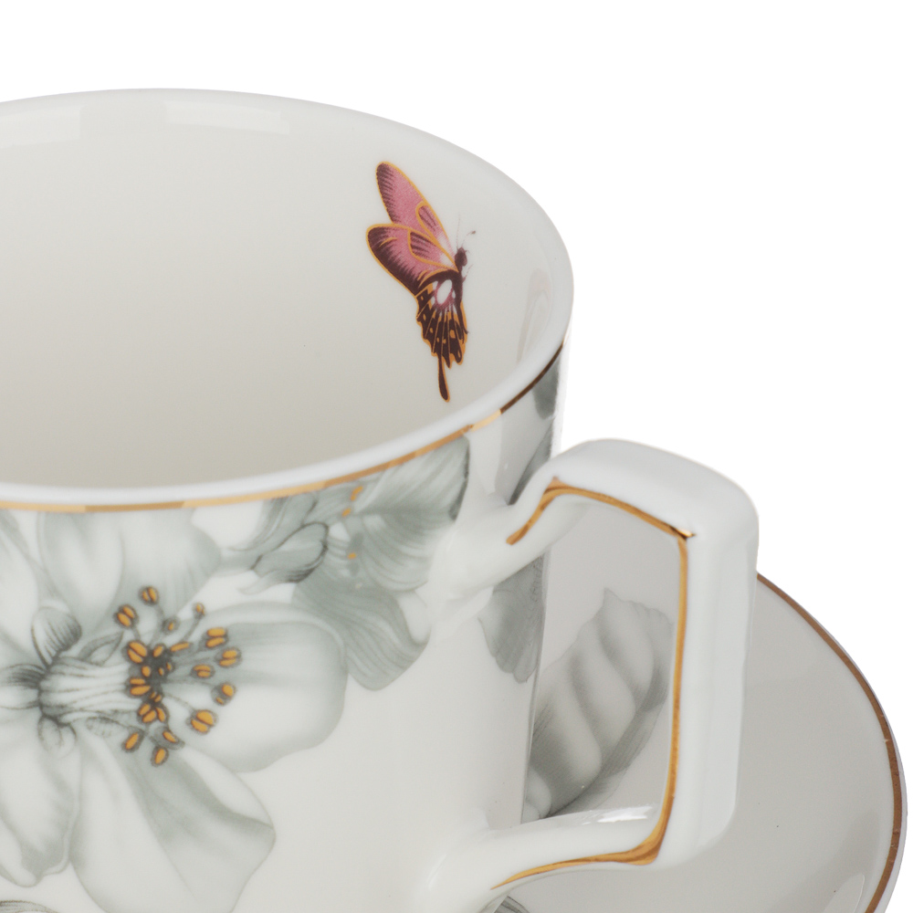 MILLIMI Гарден Набор чайный 2 пр., 260мл, 15см, костяной фарфор, арт.№ 802-127