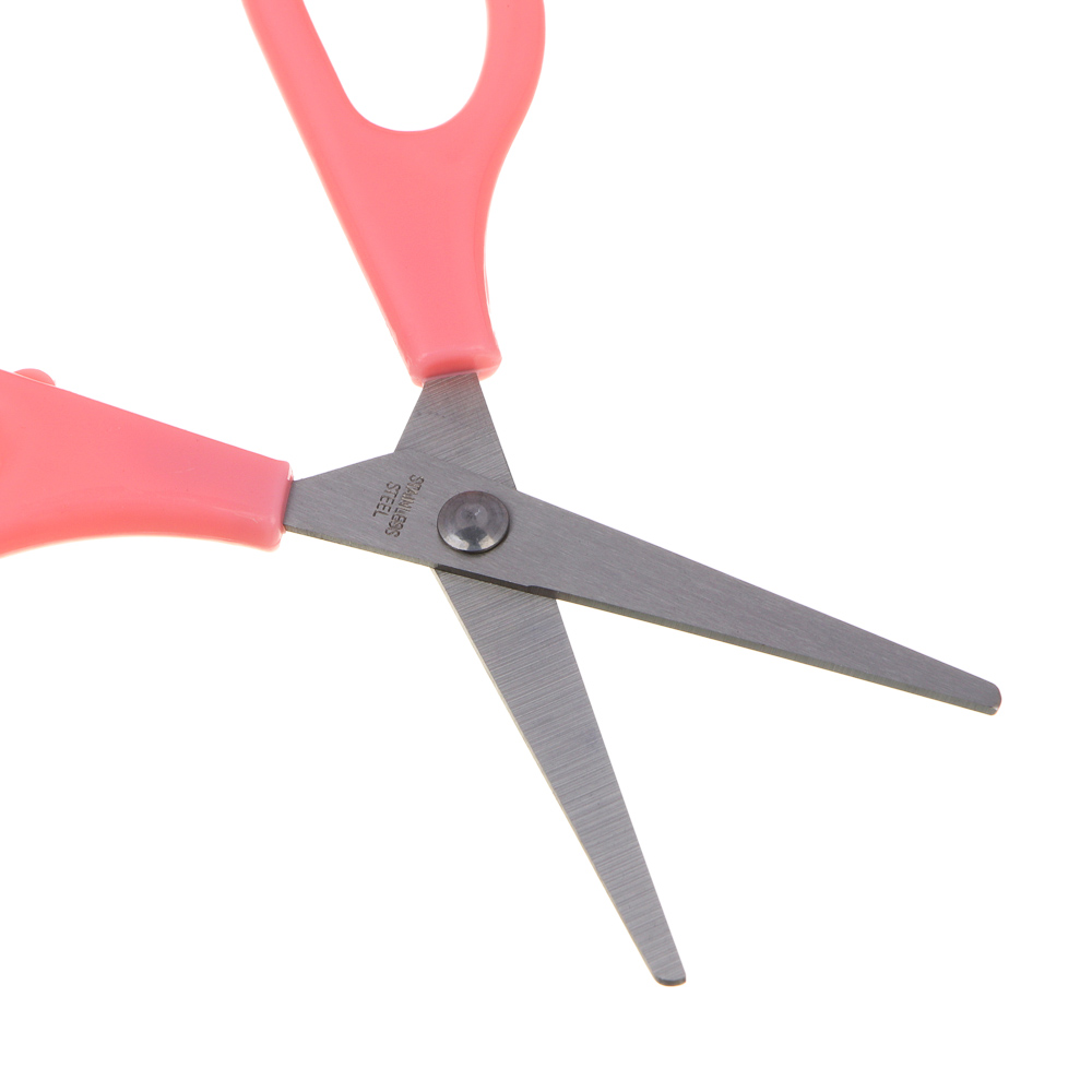 ЦАРЕВНА ЛЕБЕДЬ Ножницы детские 14см, фигурка лебедя на корпусе, пластик, металл, арт.№ 524-218