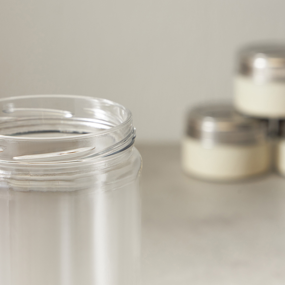 HEREVIN Китчен Блэк Банка для сыпучих продуктов, стекло, 660мл, 144367-205, арт.№ 828-009