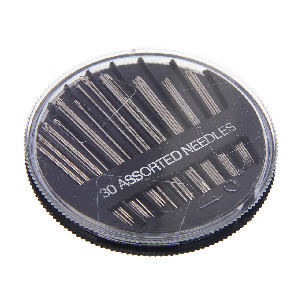 Набор швейных принадлежностей, 21 предмет, АБС, 11,7х5,6см, 4 цвета, арт.№ 308-408