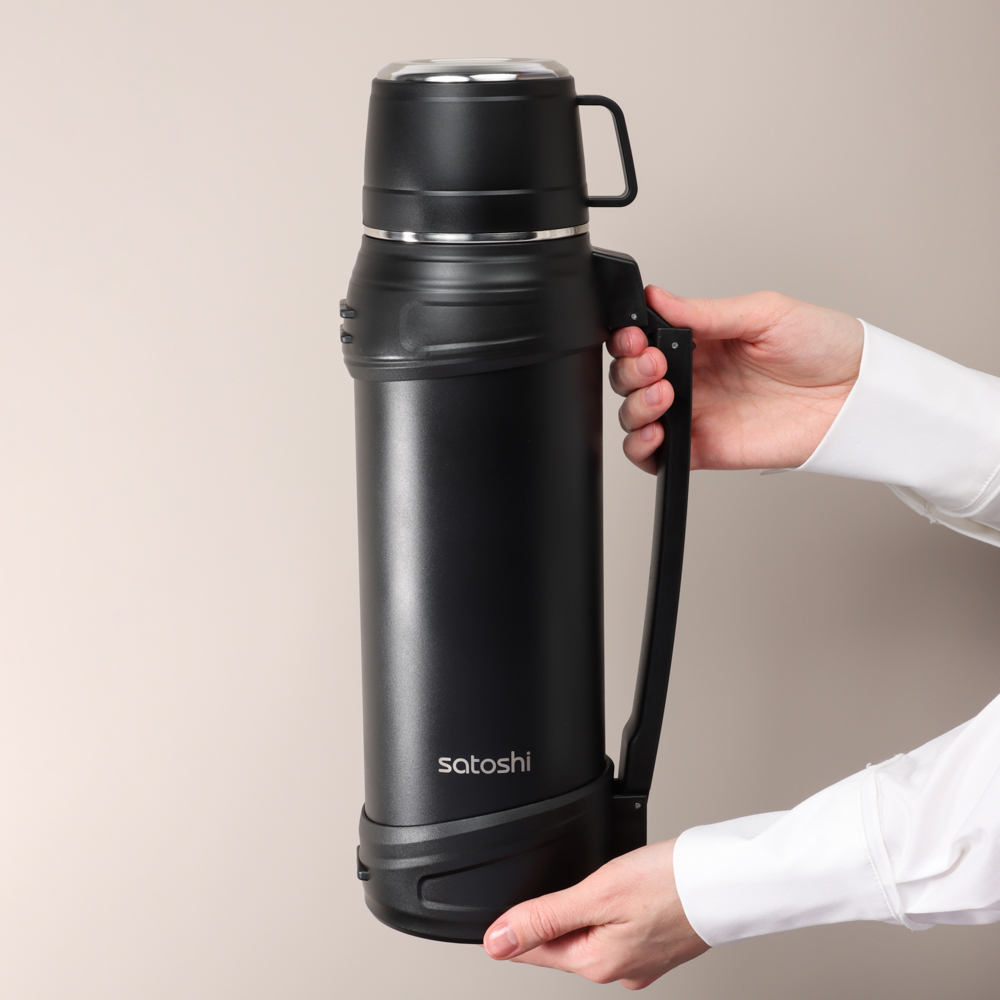 SATOSHI Акка Термос с широкой горловиной 2,00л, нержавеющая сталь 18/10, арт.№ 841-014