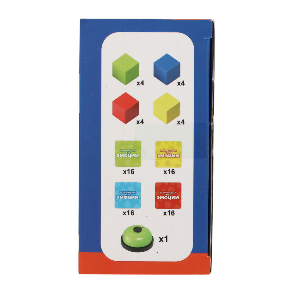 ИГРОЛЕНД Развивающая игра "Эмоции", PP, металл, 13х5,7х11см, арт.№ 262-547