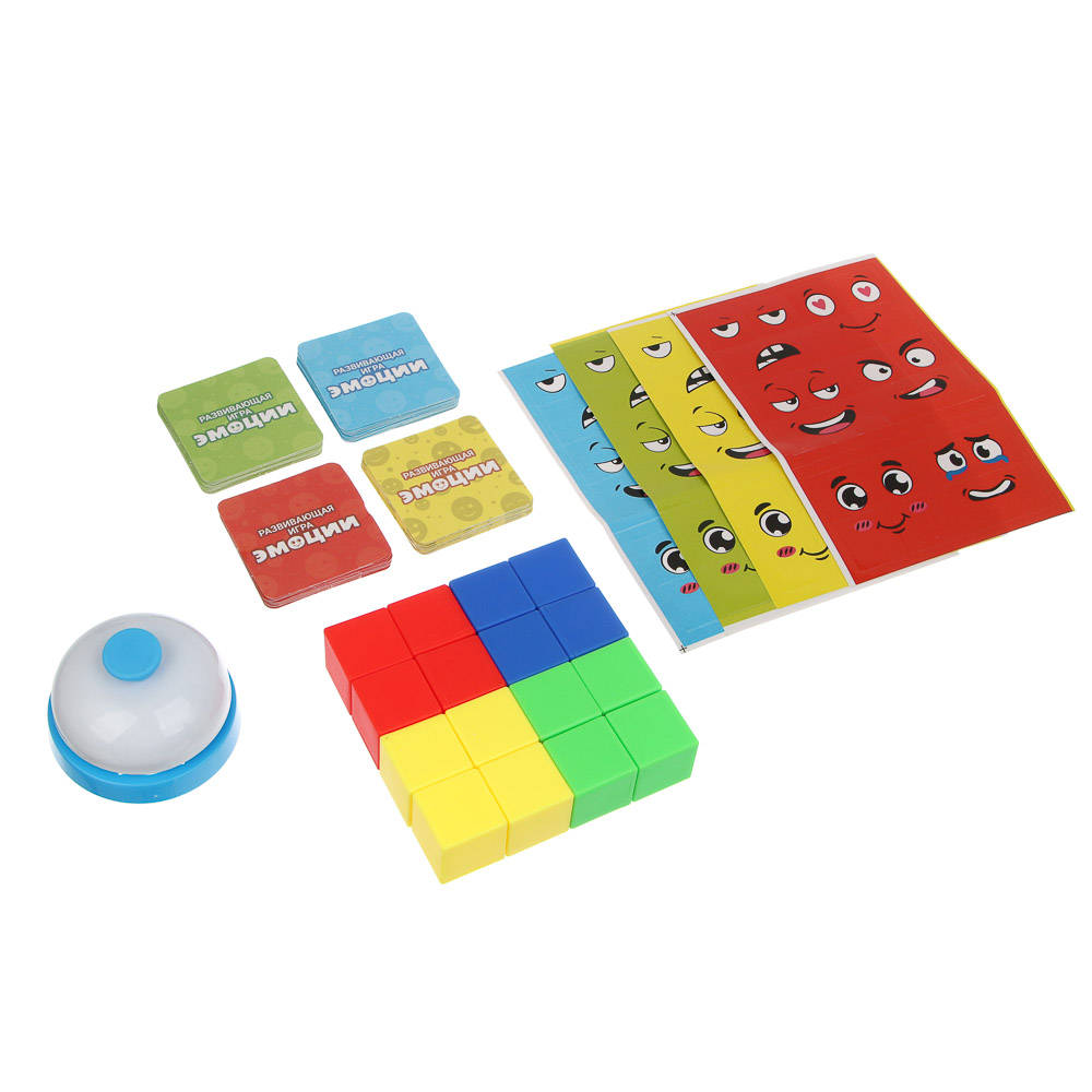 ИГРОЛЕНД Развивающая игра "Эмоции", PP, металл, 13х5,7х11см, арт.№ 262-547