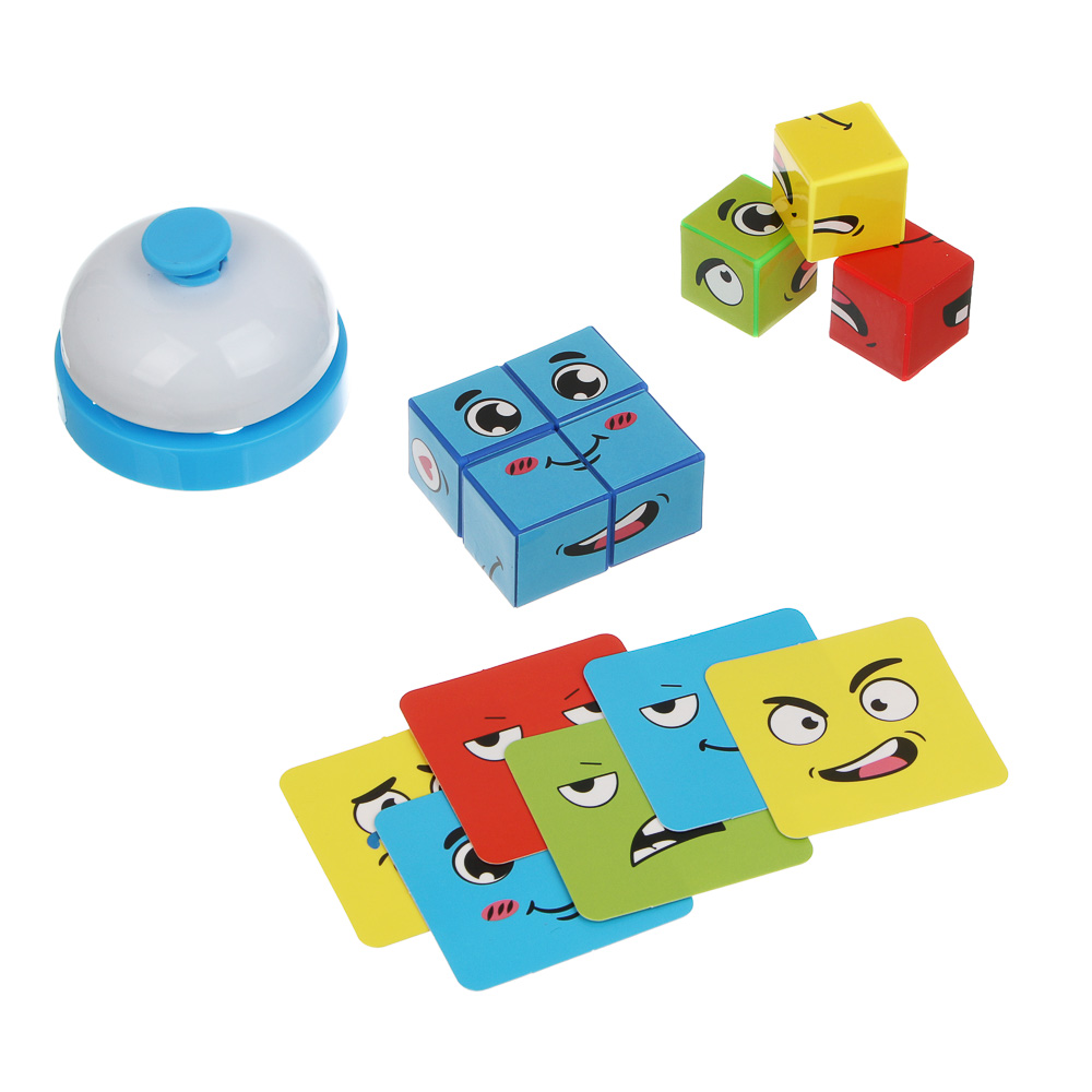 ИГРОЛЕНД Развивающая игра "Эмоции", PP, металл, 13х5,7х11см, арт.№ 262-547