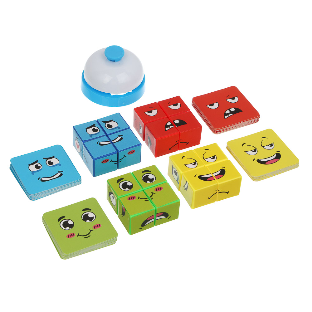 ИГРОЛЕНД Развивающая игра "Эмоции", PP, металл, 13х5,7х11см, арт.№ 262-547