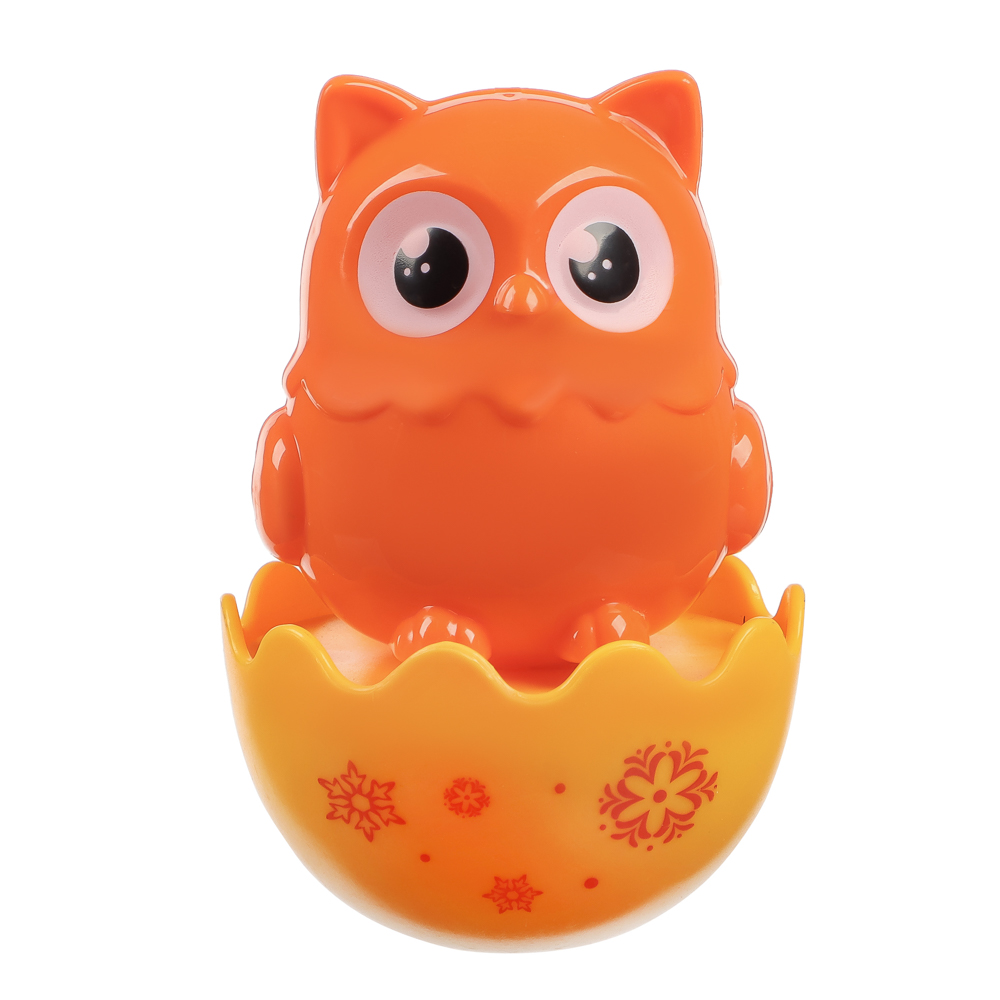 Развивающая игрушка Неваляшка "Животные", ИГРОЛЕНД, ABS, арт.№ 889-092