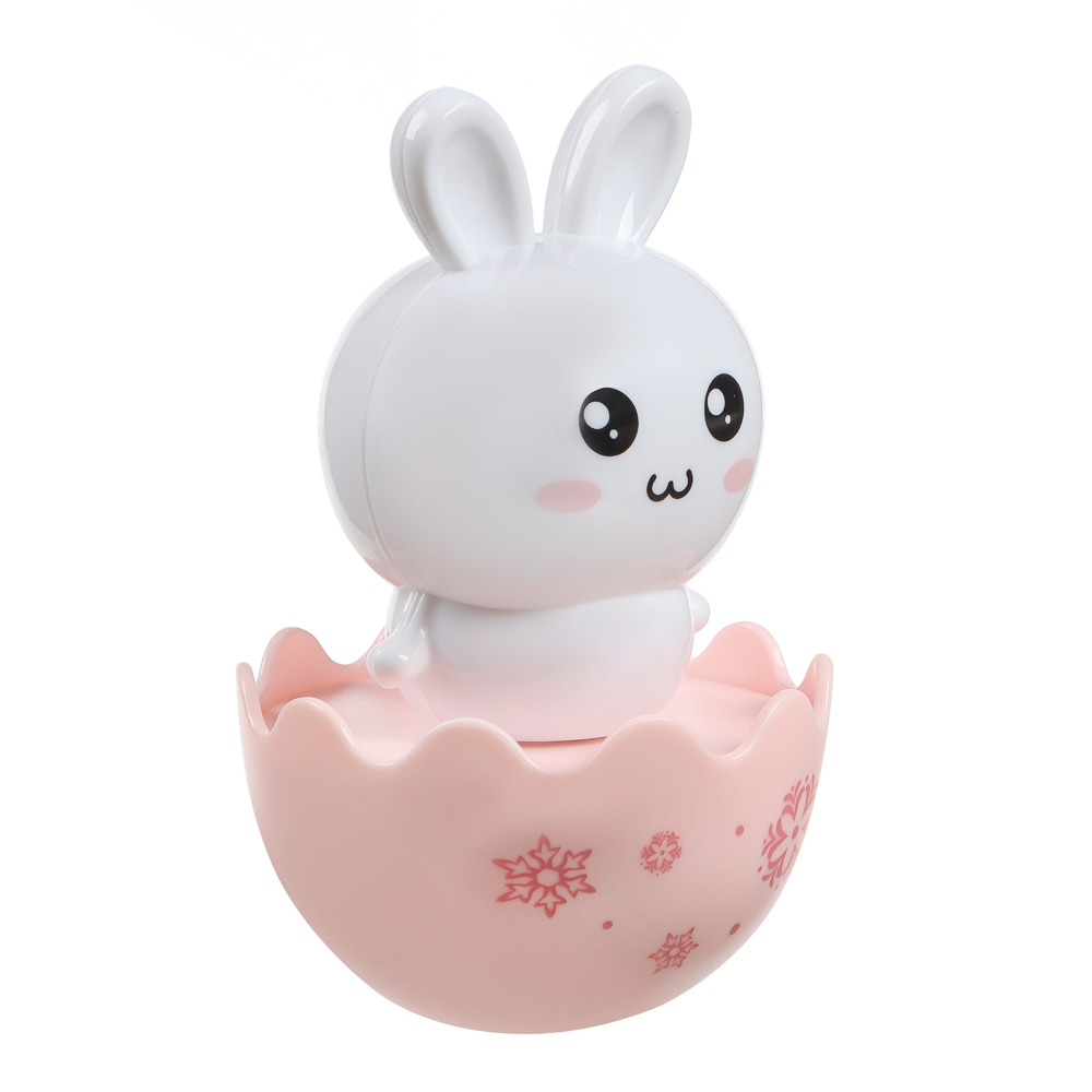 Развивающая игрушка Неваляшка "Животные", ИГРОЛЕНД, ABS, арт.№ 889-092