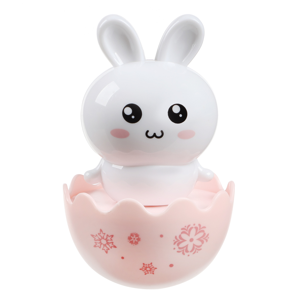 Развивающая игрушка Неваляшка "Животные", ИГРОЛЕНД, ABS, арт.№ 889-092