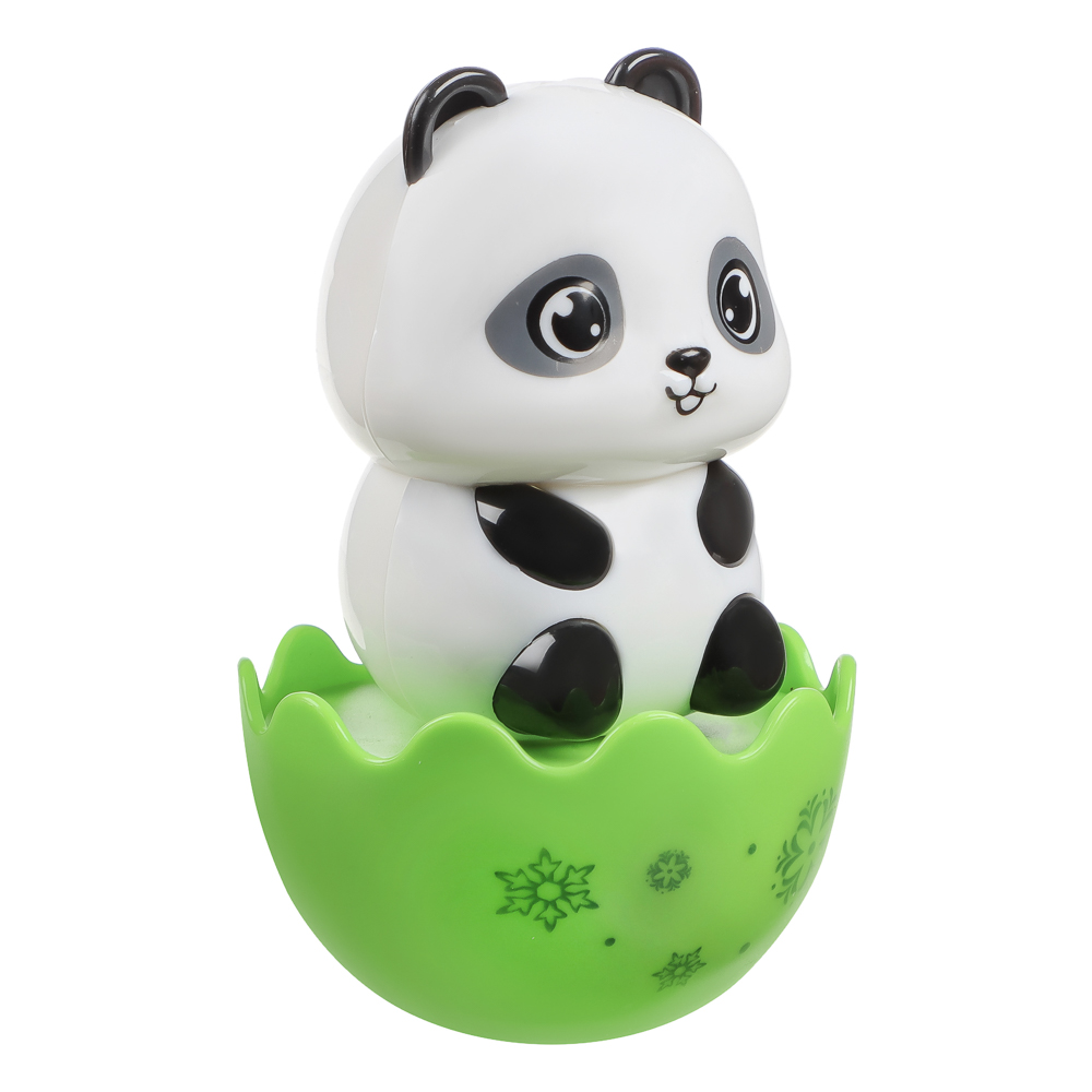 Развивающая игрушка Неваляшка "Животные", ИГРОЛЕНД, ABS, арт.№ 889-092