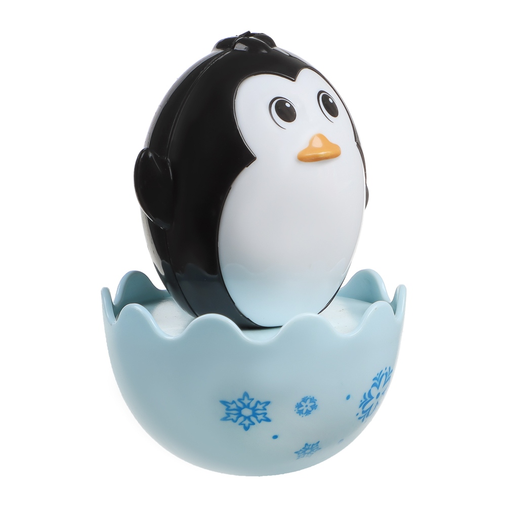 Развивающая игрушка Неваляшка "Животные", ИГРОЛЕНД, ABS, арт.№ 889-092