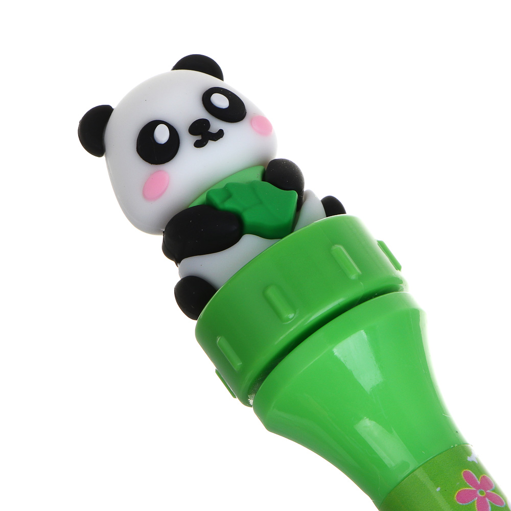 Ручка шариковая синяя, вертушка "Панда", 3 дизайна, арт.№ 591-271