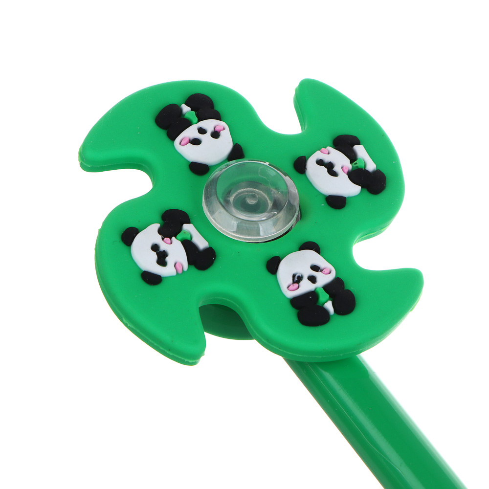 Ручка шариковая синяя, "Панда" антистресс со спиннером, шоу-бокс, арт.№ 591-272