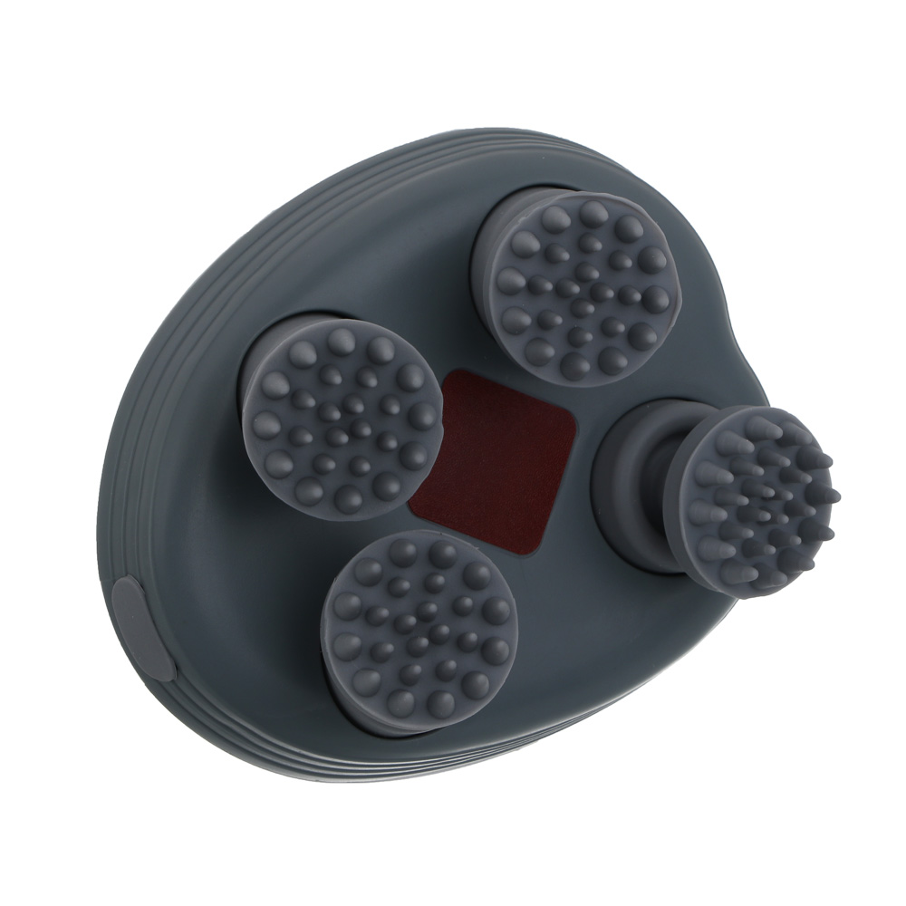 LEBEN Массажер для головы и тела, 4 ролика, 3 программы, 5Вт, 500мАч, арт.№ 263-035