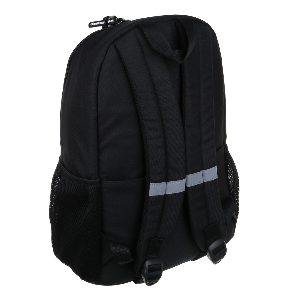 Ежик в Тумане Рюкзак подростковый 40х30х15 см, 1 отд., 4 кармана (1 на спинке), уплотнен.лямки, полиэстер, арт.№ 805-033