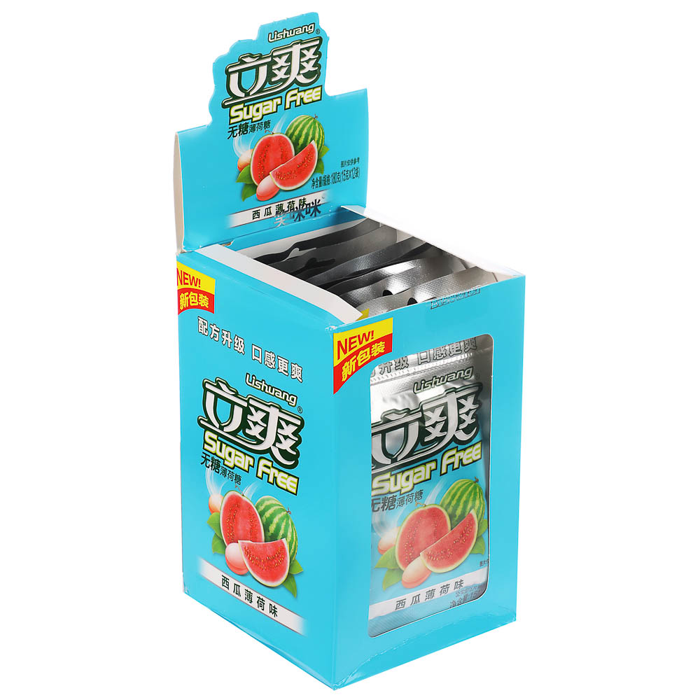 Драже холодок без сахара арбуз 15гр, арт.№ 347-444