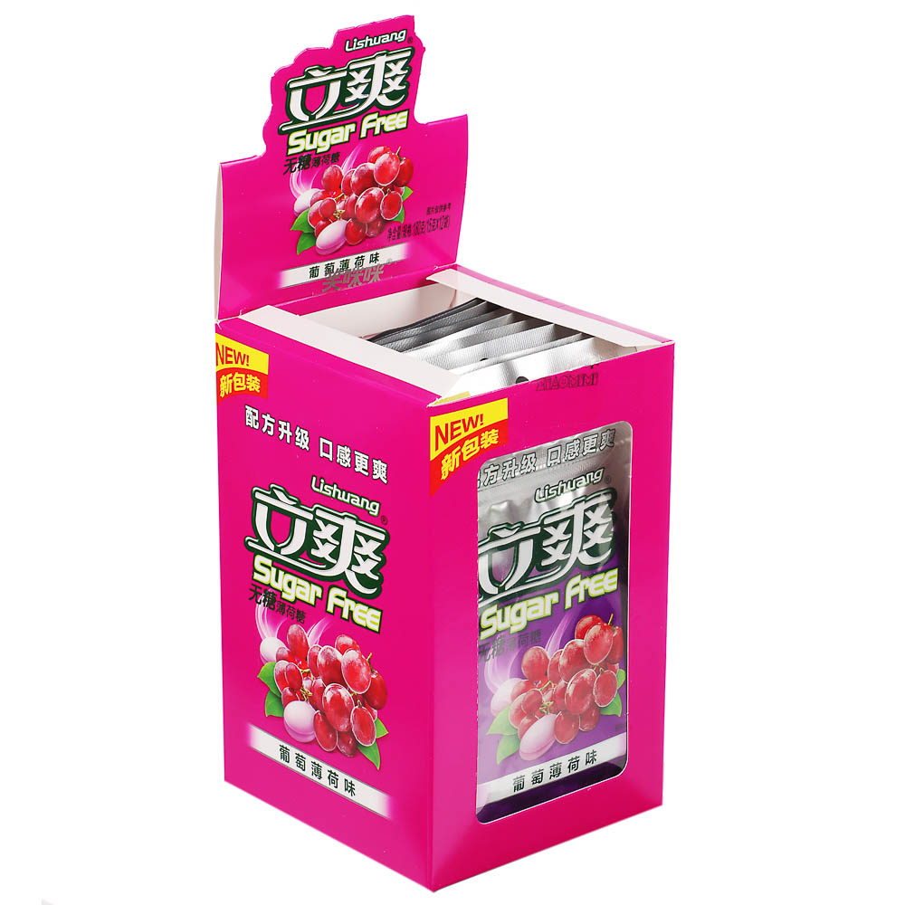 Драже холодок без сахара виноград 15гр, арт.№ 347-445