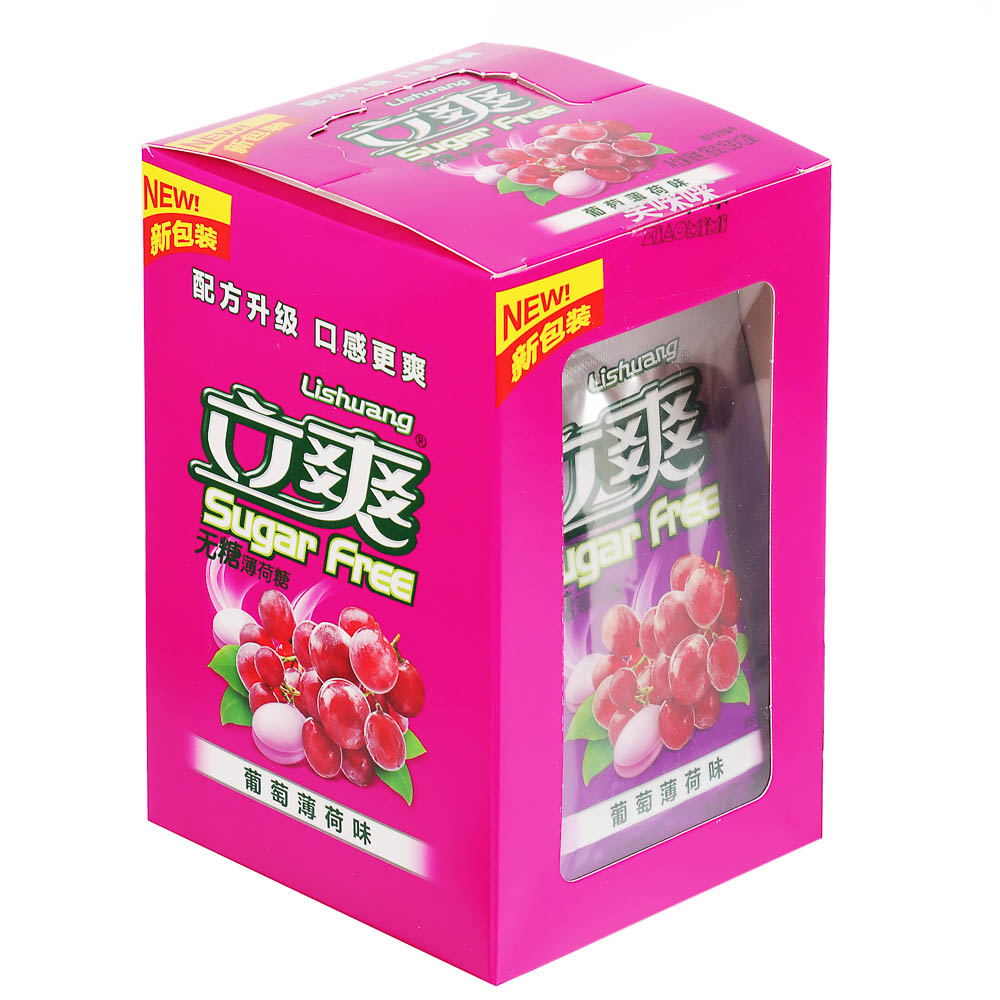 Драже холодок без сахара виноград 15гр, арт.№ 347-445